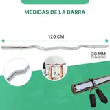 Ver imagen 2: Medidas de la barra Z ManiBoom: 120 cm de largo y 30 mm de diámetro