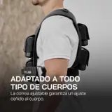 Ver imagen 5: Chaleco Eric Flag ceñido al cuerpo visto de perfil