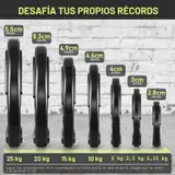 Ver imagen 4: Grosor de cada disco PhysKcal de 1,25 a 25 kg