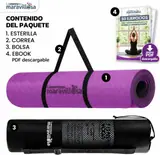 Ver imagen 2: Contenido del paquete: esterilla, correa, bolsa y e-book de ejercicios
