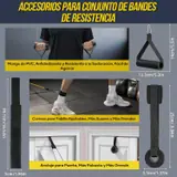 Ver imagen 3: Accesorios del set Fokky: asas, tobilleras y anclaje de puerta