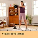 Ver imagen 3: Swing en casa con la kettlebell Bowflex SelectTech 840