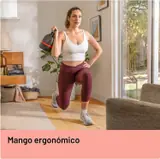 Ver imagen 4: Zancada con la kettlebell Bowflex SelectTech 840 en el salón