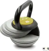 Ver imagen 3: Discos de hierro de la kettlebell ajustable HxG fuera de la base