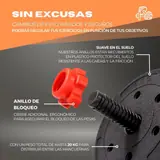 Ver imagen 3: Detalle del cierre de rosca en estrella de las mancuernas Mobiclinic