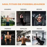 Ver imagen 5: Ejercicios de hombro, brazos, piernas, espalda y pecho con las mancuernas Mobiclinic