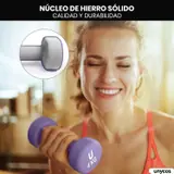 Ver imagen 3: Núcleo de hierro de una mancuerna unycos de 4 kg
