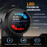 Ver imagen 3: Pantalla LED de la pistola AERLANG con velocidad y batería