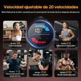 Ver imagen 4: Niveles de velocidad de la pistola de masaje AERLANG